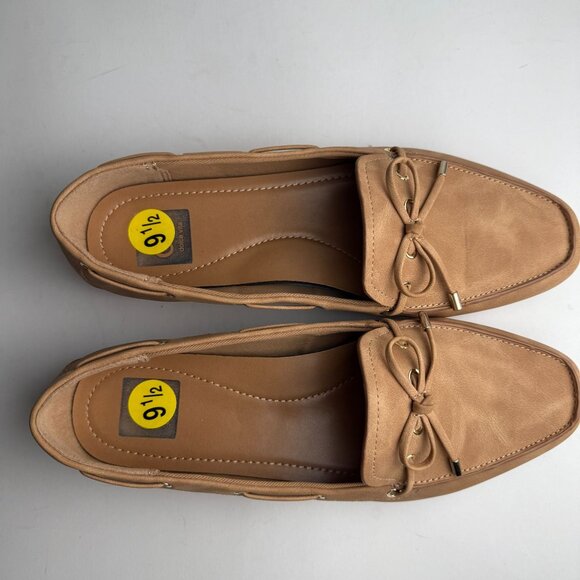 Dolce Vita Boat Shoes Modern Loafer Menlo Tan Size 9.5 - Picture 5 of 9